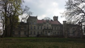 Pałac w Gościeszynie  od tyłu