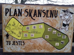 Plan skansenu