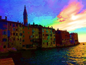 Rovinj podkolorowany